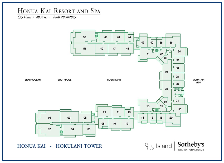 hokulani map